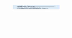 Desktop Screenshot of campus.hoesch-partner.de